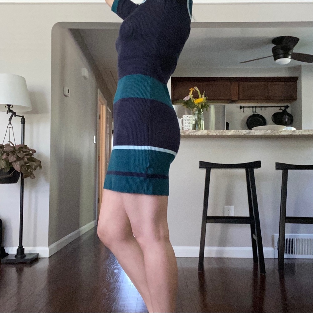 3/ $20 Striped Sweater Dress